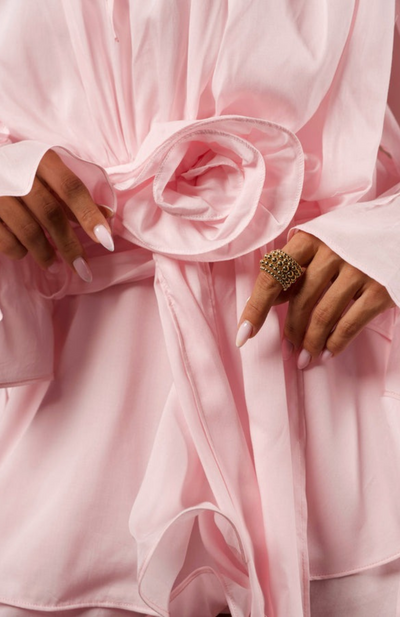 Lilac Ruffle Dress - Auréola