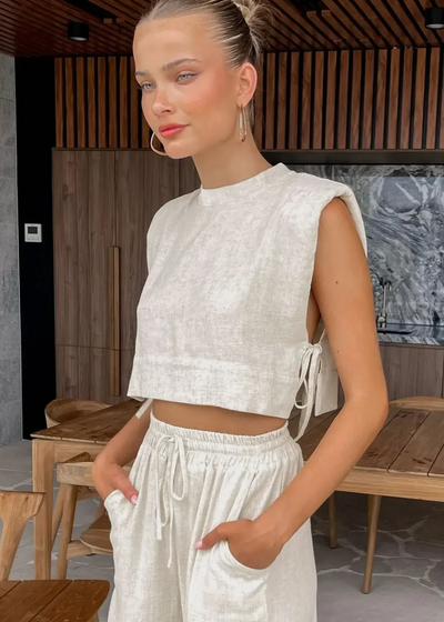 Ensemble Flavie - Bomull och linne