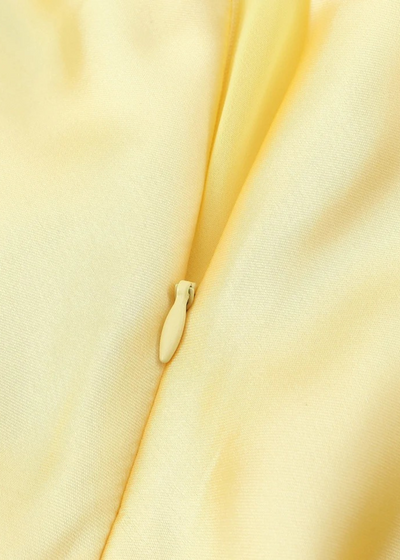 Rochie lungă din satin – bretele subțiri