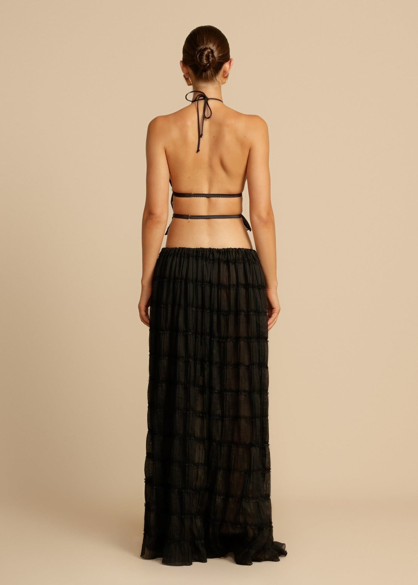 Riviera Set – Sculpted Silhouette & Airy Tulle - Black