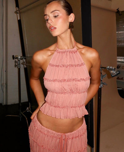 Riviera Set – Sculpted Silhouette & Airy Tulle - Pink